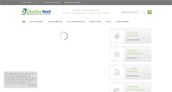 Desktop Screenshot of doctortest.com